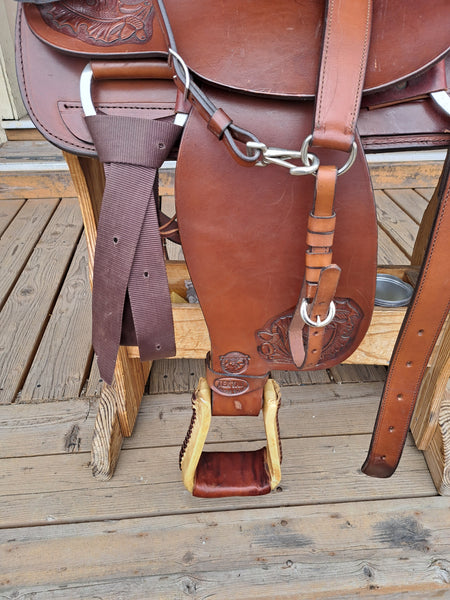 16" Tex Tan Trail Saddle