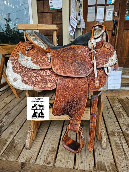 16" Dale Chavez Western Equitation Saddle Package