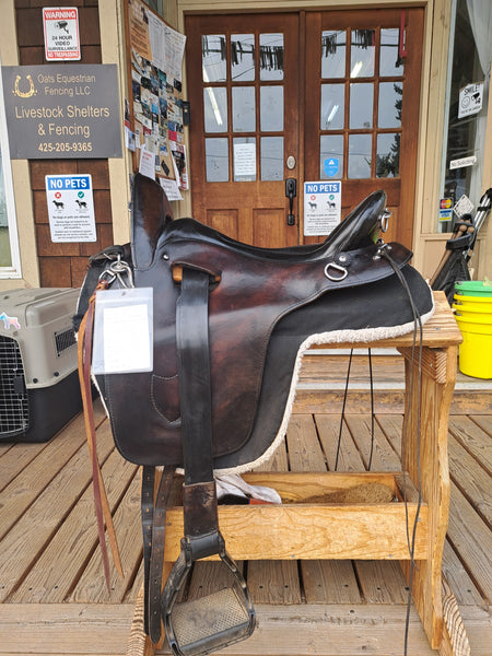 17" Ortho-Flex Patriot Endurance Saddle