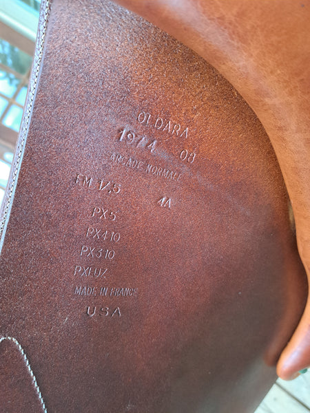 17.5" Devoucoux Oldara Jumping Saddle