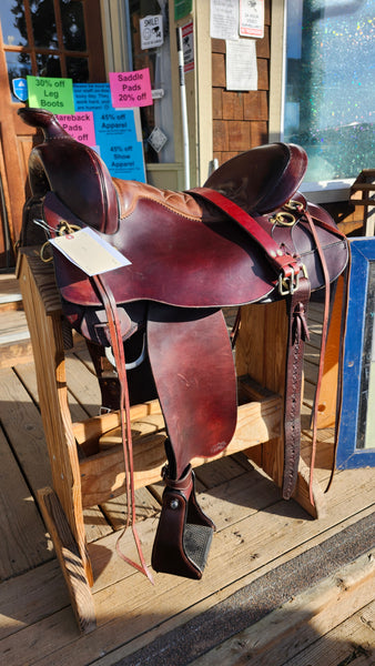 16.5" Tucker Northwest Western Trail Saddle