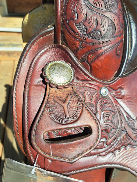 15" Circle Y Arabian Western Equitation Saddle
