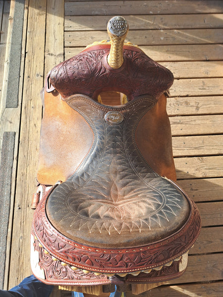 14.5" Billy Cook Barrel Saddle