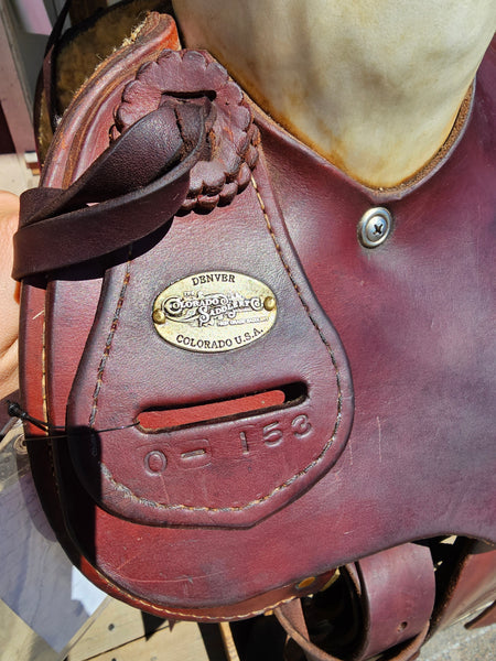16" Colorado Saddlery Forest Service Special Roper Trail Saddle