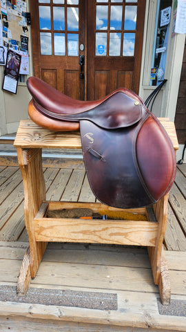 16.5" Pessoa Amo Close Contact Jump Saddle