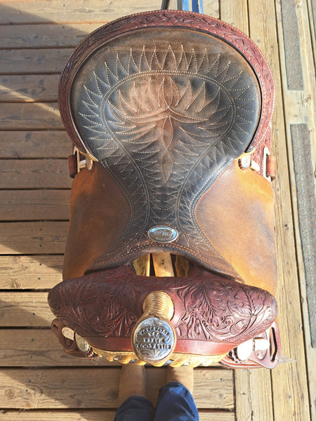 14.5" Billy Cook Barrel Saddle