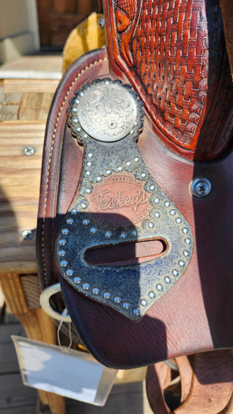 15" Teskey's Barrel Racing Saddle