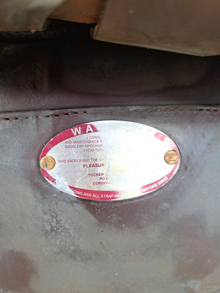 17.5" Tucker Western Trail Saddle