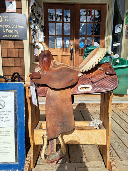 14" Billy Cook Barrel Racing Saddle