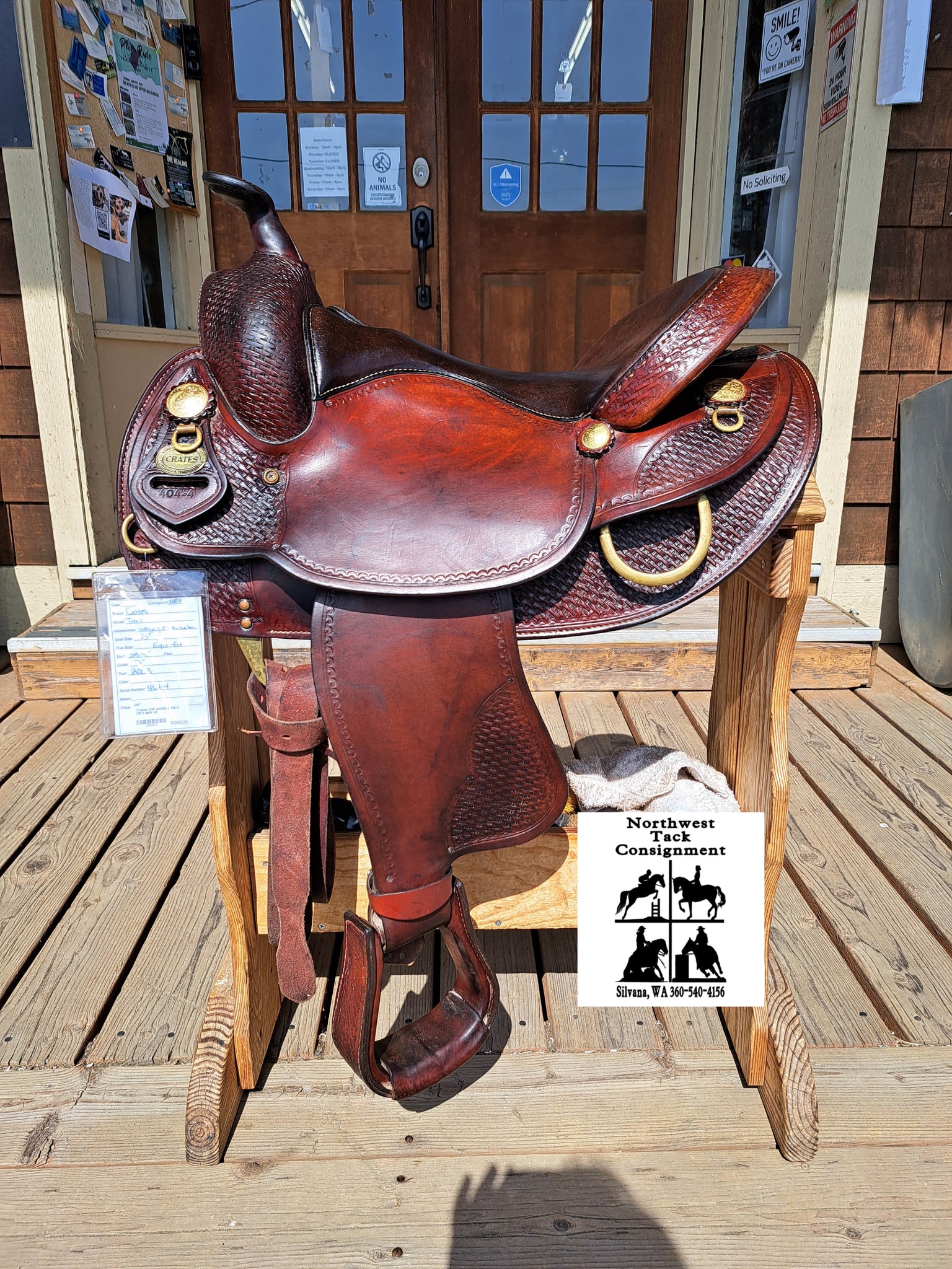 ON TRIAL 16" Crates Trail Saddle