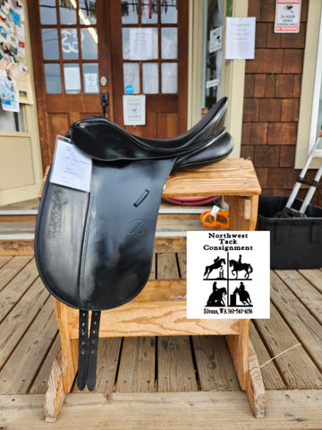 17.5" Bates Caprilli Dressage Saddle