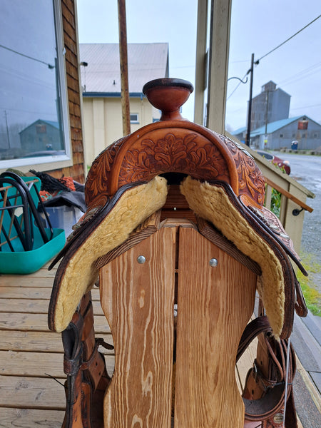 15" Billy Cook Longhorn Western Equitation Show Saddle