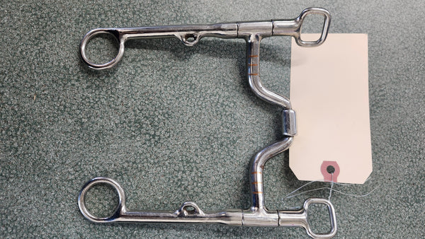 5" Myler Walking Horse Bit with Ported Barrel
