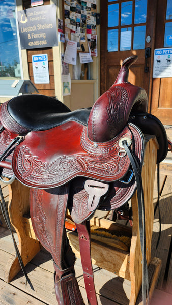 15.5" Circle Y Julie Goodnight Wind River Trail Saddle