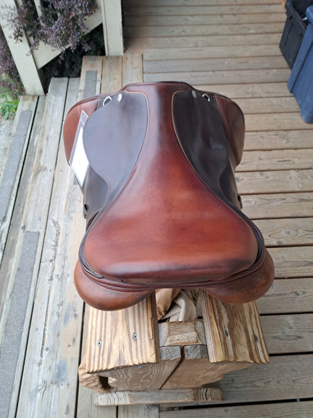 17.5" Pessoa Rodrigo GenX Jumping Saddle