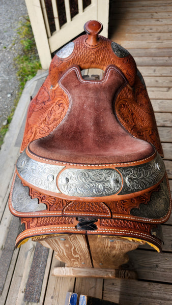 14" Tough 1 Youth Challenger Western Equitation Show Saddle