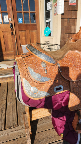 16" Broken Horn Saddlery Western Equitation Show Saddle