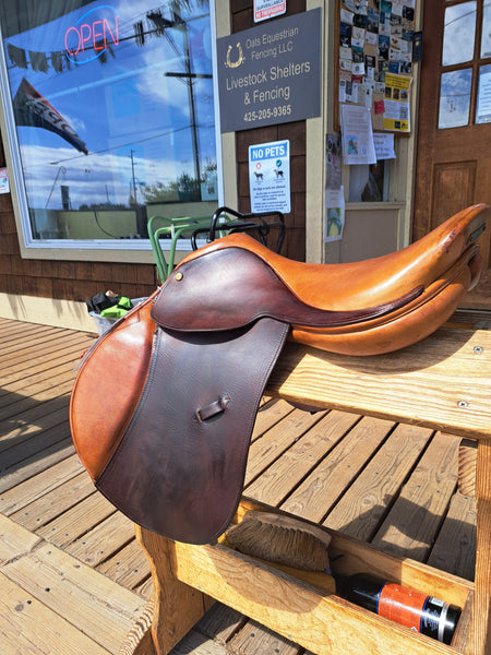 16.5" NorthRun Ashlund Jumping Saddle