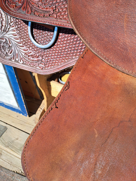 15.5" Dale Chavez Reining Saddle
