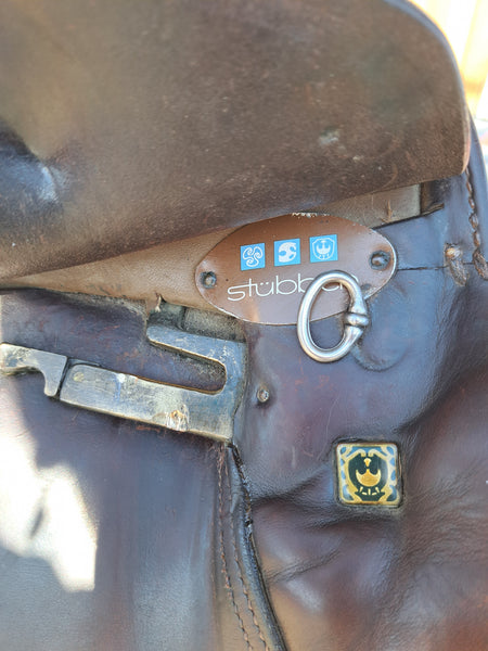 17.5" Stubben Siegfried Close Contact/Jump