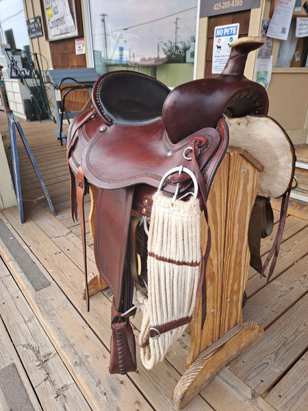 17" Circle Y Draft Horse Western Saddle