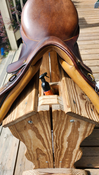 16.5" Collegiate Art All Purpose English Saddle