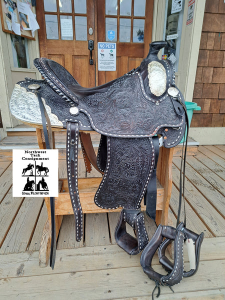 16" Marty Kosel Custom Equitation Saddle
