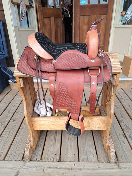 On Trial  12" youth western saddle