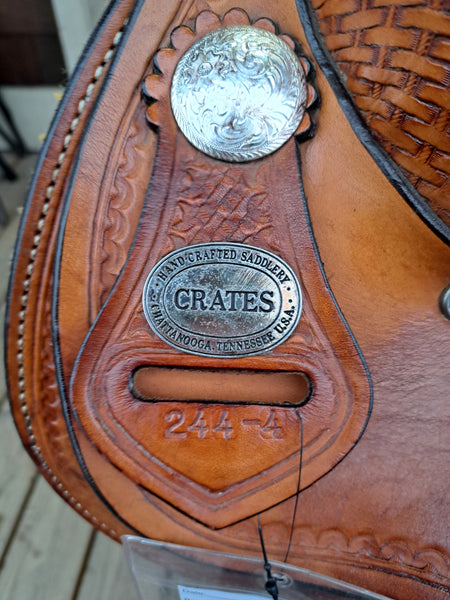 16" Crates Reining Saddle