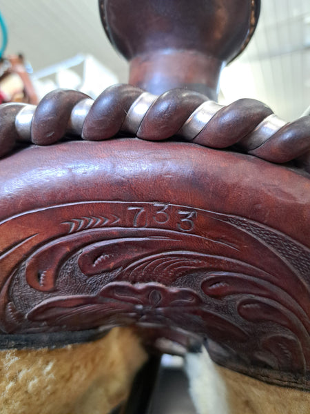 15" Champion Turf Western Equitation Show Saddle
