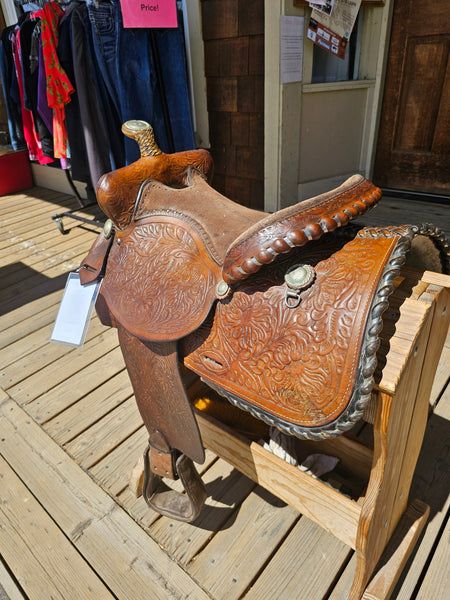 15" Simco Western Equitation Saddle