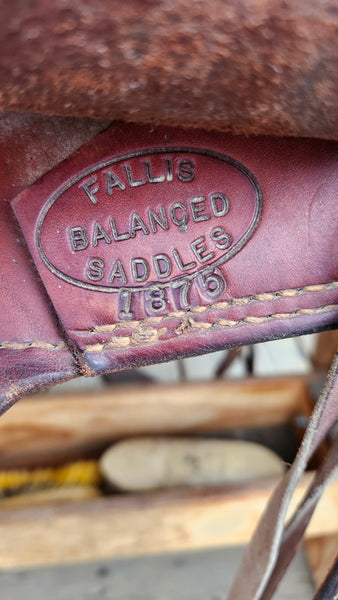 15" John Fallis Forest Service Western Saddle