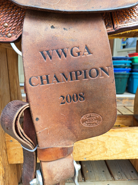 15" Billy Cook Barrel Saddle