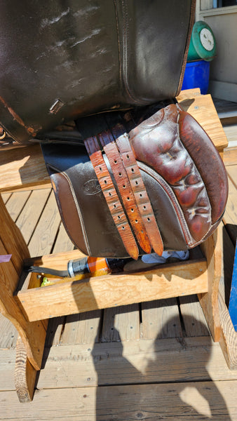 17" Collegiate Ruiz Diaz All Purpose English Saddle