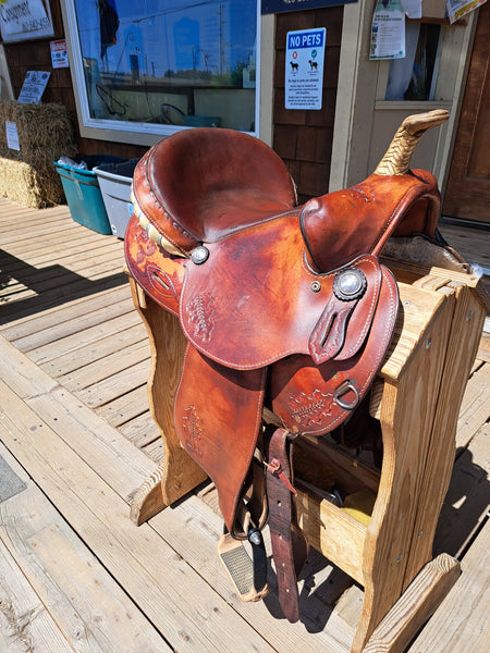 15" Billy Shaw Barrel Saddle