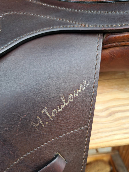 17.5" M. Toulouse Close Contact Jumping Saddle
