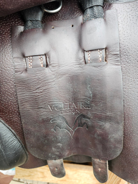 17.5" Voltaire Blue Infinate Jump Saddle