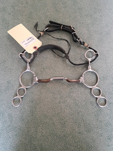 5" Myler 3 Ring Combination Snaffle
