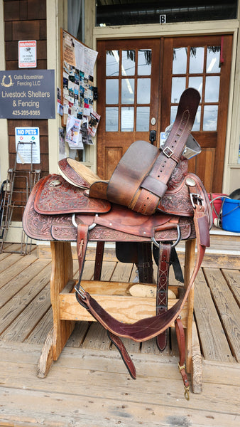16" Rancher's Choice by Courts Ranch Roper Saddle
