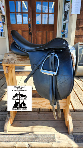 On trial  18.5" Klimke-Miller's Dressage Saddle