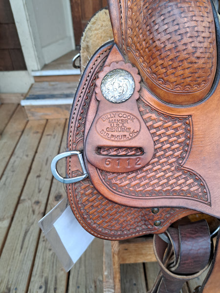 16" Billy Cook Reiner Western Saddle