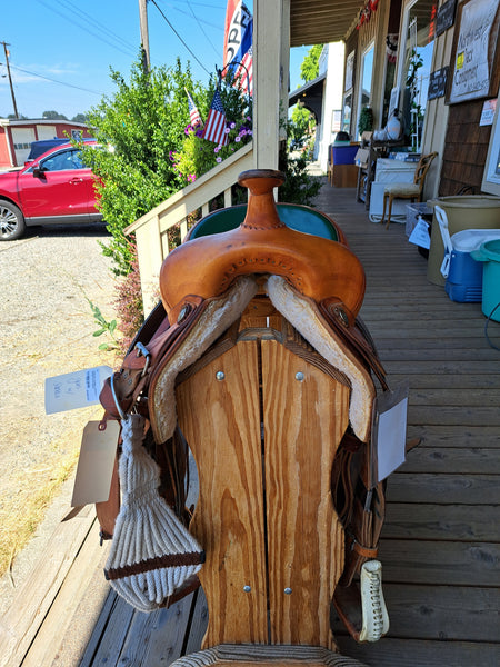 15" Colorado Saddlery Plain Prairie Comfort Ranch Trail Saddle
