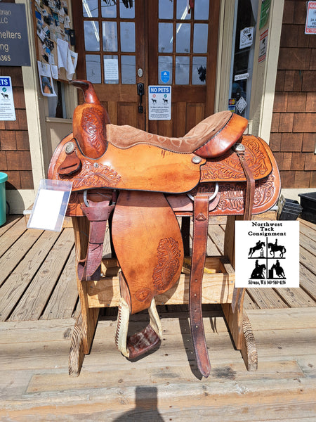 16" Hereford Tex Tan Western Saddle