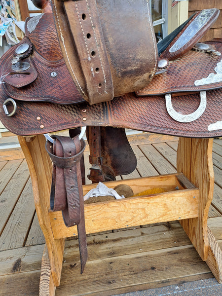 ON TRIAL 16" Crates Western Equitation Show Saddle