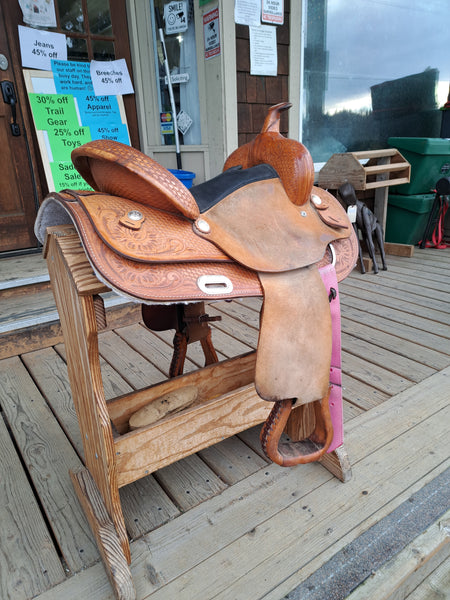 15" Abetta All Around Western Saddle