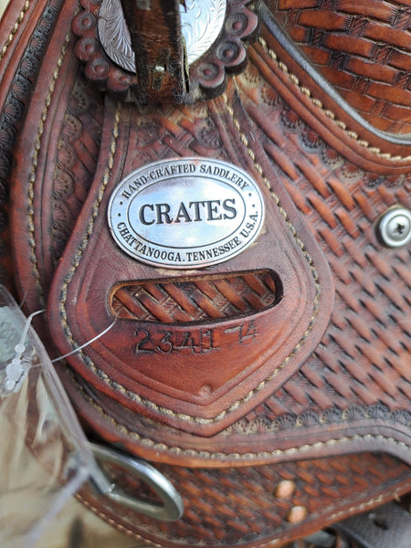 ON TRIAL 16" Crates Western Equitation Show Saddle