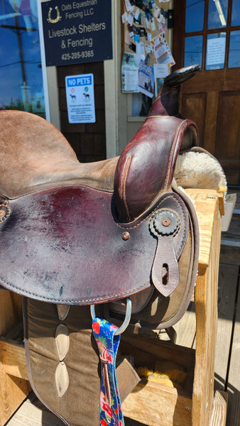 15" Amtech Western Trail Saddle