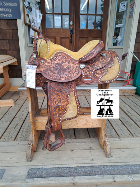 15" Tex Tan Western Saddle