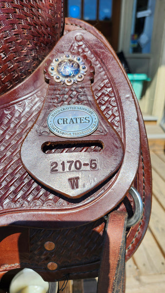 ON TRIAL 17" Crates Supreme Western Trail Saddle