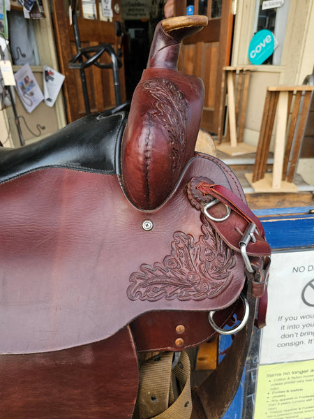 17" Circle Y All Around Western Trail Saddle